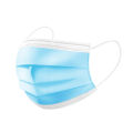 [10PCS]Mask Non-Woven Masks 3-Layer Comfortable Sanitary Mask Anti-dust Mask Blue. 