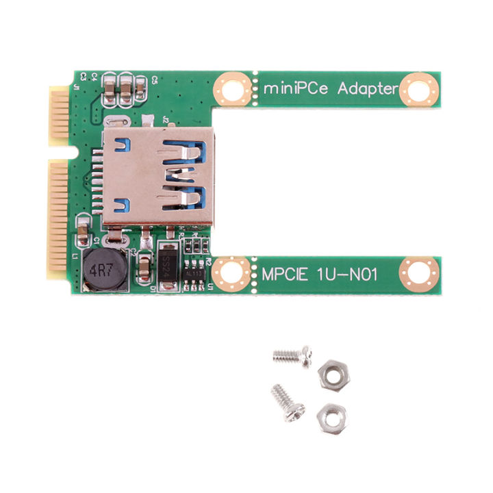 Mini%20PCI-E%20to%20USB3.0%20Expansion%20Card%20Laptop%20Converter%20Riser%20Card%20Adapter%20W/Screw%20Fittings%20-%20Image%202