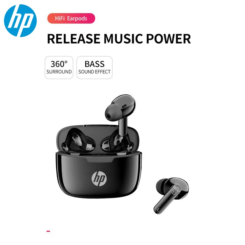 SFREE Shipping HP 5th Wireless Earbuds TWS Bluetooth Headset Low