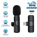 K8 Wireless Microphone Professional Lapel Lavalier Microphone Remove Noise For Typ C Microphone With Active Noice cancelation  anc. 