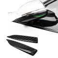 2Pcs Universal Carbon Fiber Car Rearview Mirror Trim Side Mirror Protector Guard. 