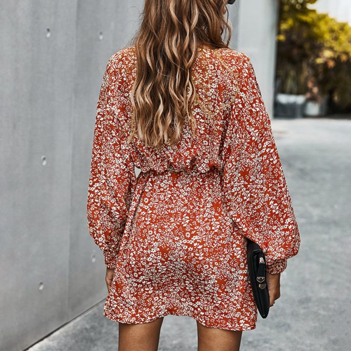 Autumn%20Floral%20Elegant%20Women%20Dress%20Long%20Sleeve%20Casual%20Beach%20Boho%20Loose%20Lace%20Up%20Sexy%20Dresses%20Woman%20Orange%20XL%20-%20Image%207