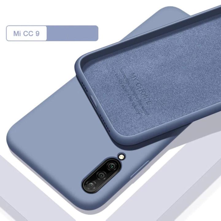 For Xiaomi Mi A3 Liquid Silicone Cases For Xiaomi Mi A3 Slim Soft