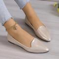 2024 Fashion Slip on Loafers Breathable Stretch Ballet Shallow Flats Women Soft Bottom Pointed Toe Boat Shoes plus size 43. 