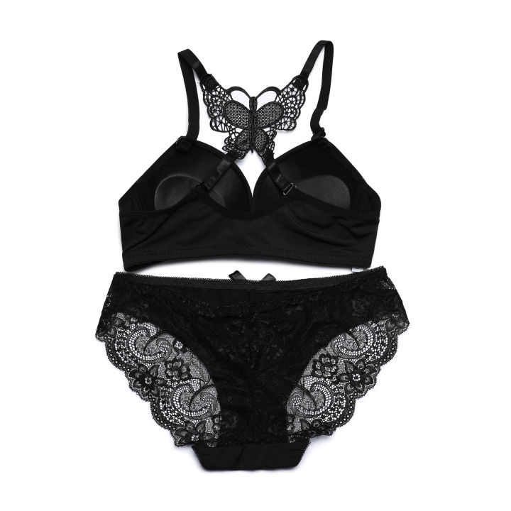 Women%20Push%20Up%20Butterfly%20Design%20Lingerie%20Lace%20Bra%20and%20Panty%20Set%20-%20Image%202