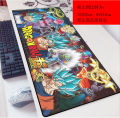 Mouse pad large dragon ball lock edge Son Goku Vegeta Turtle Immortal Dragon anime to figure DIY book keyboard pad.