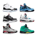 XHHDQES Floating Shoe Display Stand - 6 Shoe Shelf for Wall - Sneaker Levitation Display Shoe Wall Shelf. 