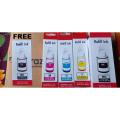 Canon 350 ML Ink Bottle (FULL SET) + 135 ML Ink Free. 
