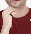 Men's Plain Stylish Stainless Steel Finger Rings.