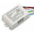 4-Channel Wireless ON/OFF Light Switch Remote Control with Receiver Transmitter for DIY Electrical Projects. 
