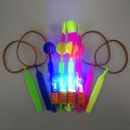 Flashing Luminous Toy Led Flying Arrow led fly Luminous  arrow plastic arrows rocket toy. 