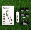 KEMEI KM-809A Rechargeable Digital Display Professional Hair Clipper & Beard Trimmer. 