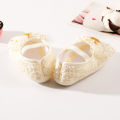 2pcs Baby Shoes +Baby Hairband Set Sequin Pentagram Flower Bow knot Baby Girls Flat Lace Princess Headdress Lace Soft Shoes Newborn Toddler Leaning Shoes. 