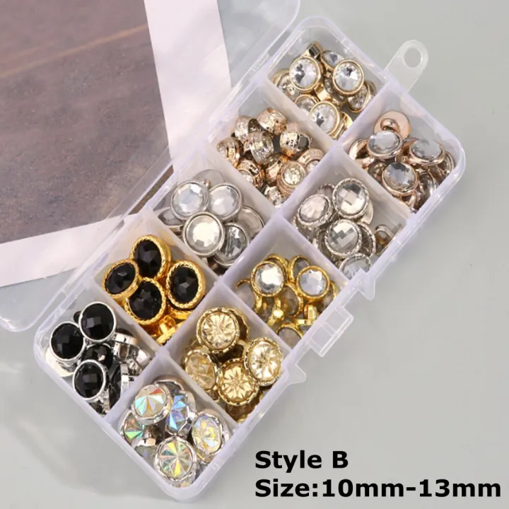 HL%201%20Box%20100PCS%20Pearl%20Women's%20Blouse%20Cardigan%20Decorative%20Plastic%20Shirt%20Button%20DIY%20Garment%20Sewing%20Accessories%20-%20Image%206