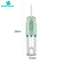 Green Home Teeth Water Sprayer Fine Nozzle Electric Oral Water Flosser Irrigator. 