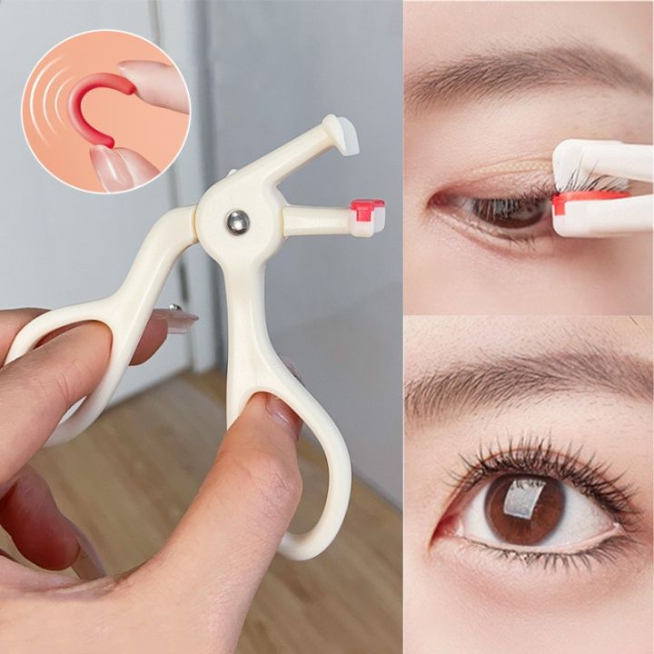 Mini Eyelash Curler Portable Useful Curling Partial Eyelashes Auxiliary Beauty Tools Natural Eye Lashes Makeup