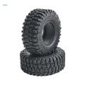 RC Car Tire Skin, Rubber Rim Set for SCX24 Axi00001 Axial SCX24 Axi00002 Racing Cars. 