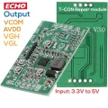 Boost  Module Gold-92E  LCD LED TCON Board VGL VGH VCOM AVDD 4 Adjustable   4-Channel   Voltage Adjustable Module Output VCOM, AVDD, VGH, VGL Four Channels. 