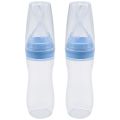 4 PCS Silicone Baby Food Dispensing Spoon (120Ml, perfect for 4 Months Babies) - Squeeze Feeder with Spoon.
