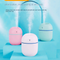Air Humidifier Colorful Egg USB Portable Large Mist Sprayer Humidifier 220ML Blue Pink White Color. 