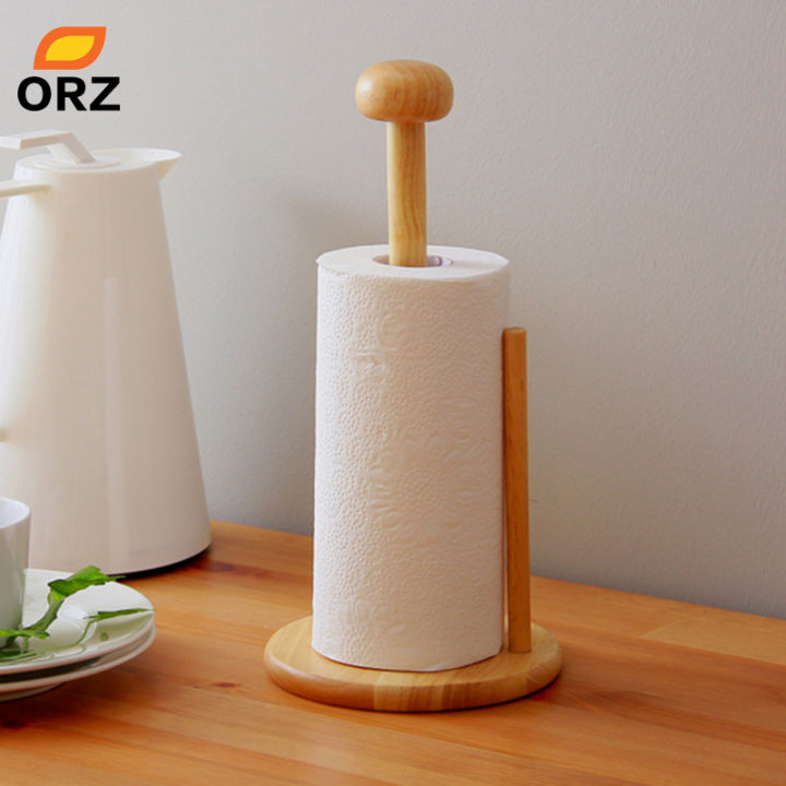 Wooden%20Paper%20Towel%20Holder%20Natural%20Wood%20Countertop%20Vertical%20Tissue%20Holder%20Rack%20Kitchen%20Paper%20Hanger%20Rack%20Countertop%20Wooden%20Paper%20Roll%20Holder%20for%20Kitchen%20Bedroom%20Living%20Room%20Home%20Decoration%20-%20Image%203