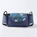 Universal Stroller Organizer With Insulated Cup Holder Phone Bag Stroller Hanging Bag Multi-Pocket Storage Bag. 