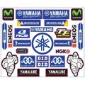 Vinyl Reflective Yamaha Stickers Motorcycle Logo Tank Decal Set Mt 07 09 Yzf R1 R3 R6 Nmax Tracer Fz1 Fz6 Fz8 Raptor R15 Wr450f. 