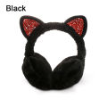 【ALLGOOD】Cute Headband Fluffy Earflap Outdoor Earmuff Ear Warmers Winter Warm Earmuffs Cat Ears for Cold Weather.