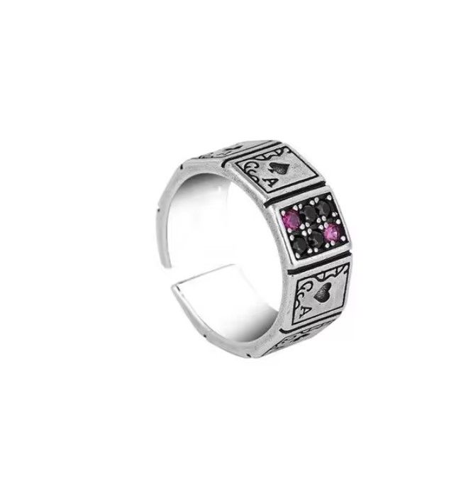 Hunter%20X%20Hunter%20Hisoka%20Joker%20Anime%20Adjustable%20Size%20S925%20Stainless%20Steel%20Rings%20For%20Men%20-%20Image%204