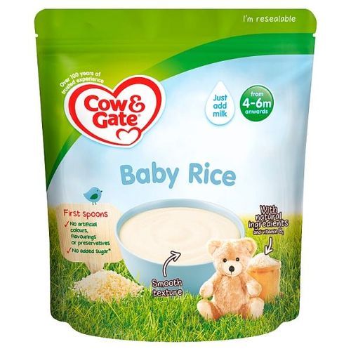 Cow Gate Pure Baby Rice Cereal 100g Month+