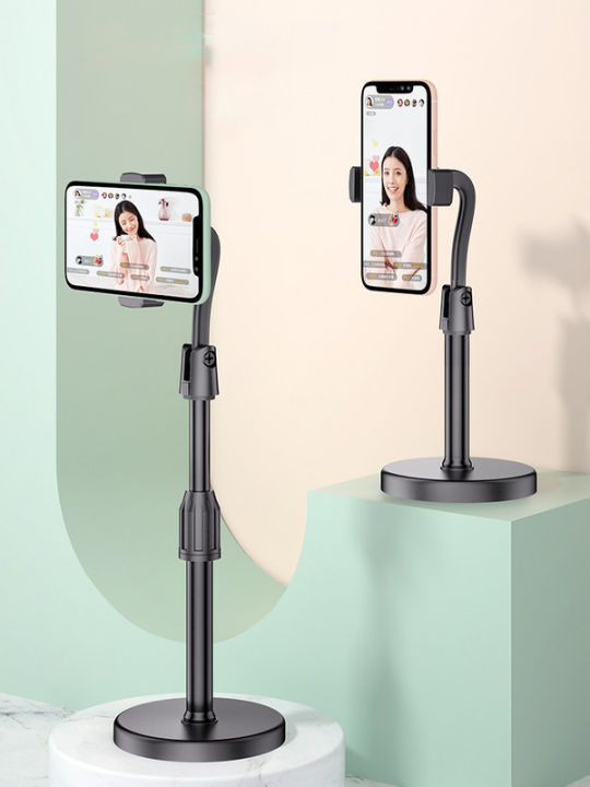 Stands%20For%20Smartphone%20Round%20Base%20L7%20Retractable%20Multifactional%20Heavy%20Duty%20Mobile%20Holder%20Stand%20For%20Live%20Streaming%20Video%20Blogs%20Or%20Online%20Classes%20-%20Phone%20Stand%20-%20Image%206