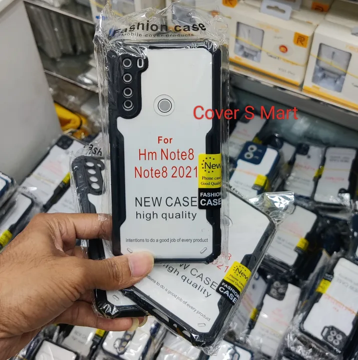 For%20Redmi%20Note%208%20/Note%208%202021%20Transparent%20Back%20Case%20Xundd%20Hard%20Phone%20Cover%20Case%20-%20Image%203