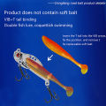Metal VIB Fishing Lure 2-in-1 Fake Angling Baits Long Throwing Realistic 3D Eyes Fishing Baits For Catfish Bass Trout VIB Tackle Demoo. 
