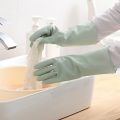 1 Pair Latex Gloves anti-Scratch Housework Cleaning Gloves Non-slip Dish Washing Clothes Kitchen Laundry Rubber Cleaning gloves.