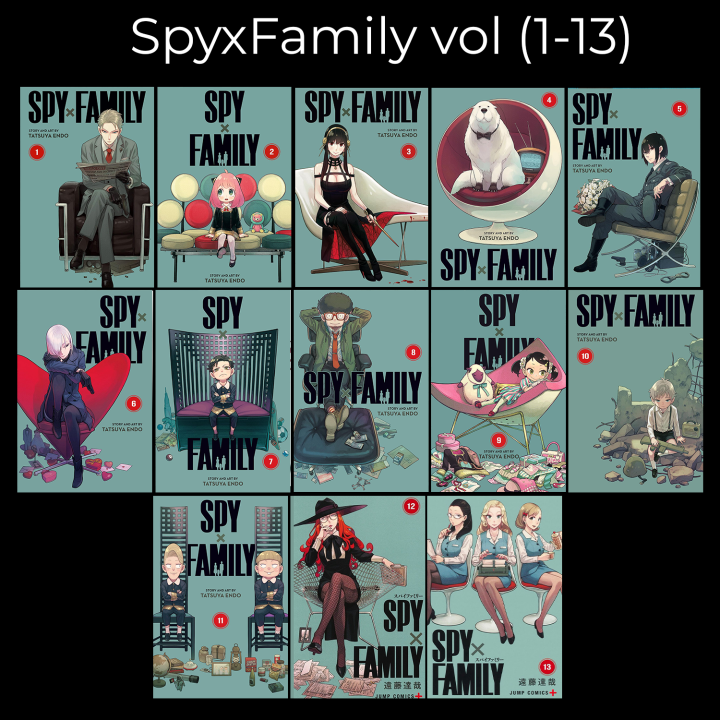 Spy x Family vol (1-13) Premium Quality Set | MH Shop