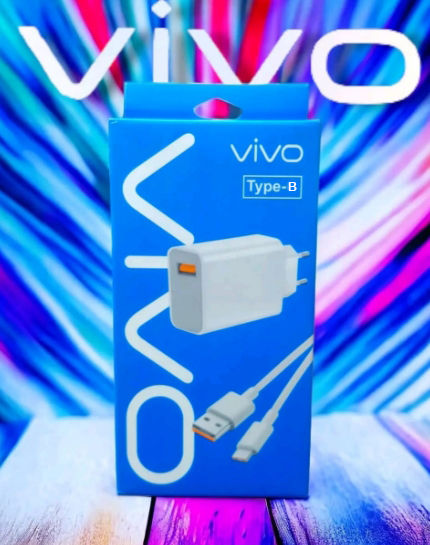 Vivo 33W Fast Charging With Micro USB or Type B Cable Quick Charger