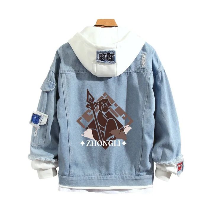 2022%20NEW%20Game%20Genshin%20Impact%20Cool%20Denim%20Jacket%20Harajuku%20XIAO%20Zhongli%20HUTAO%20With%20Hoodies%20Women/men%20Hoodies%20For%20men/women%20-%20Image%205