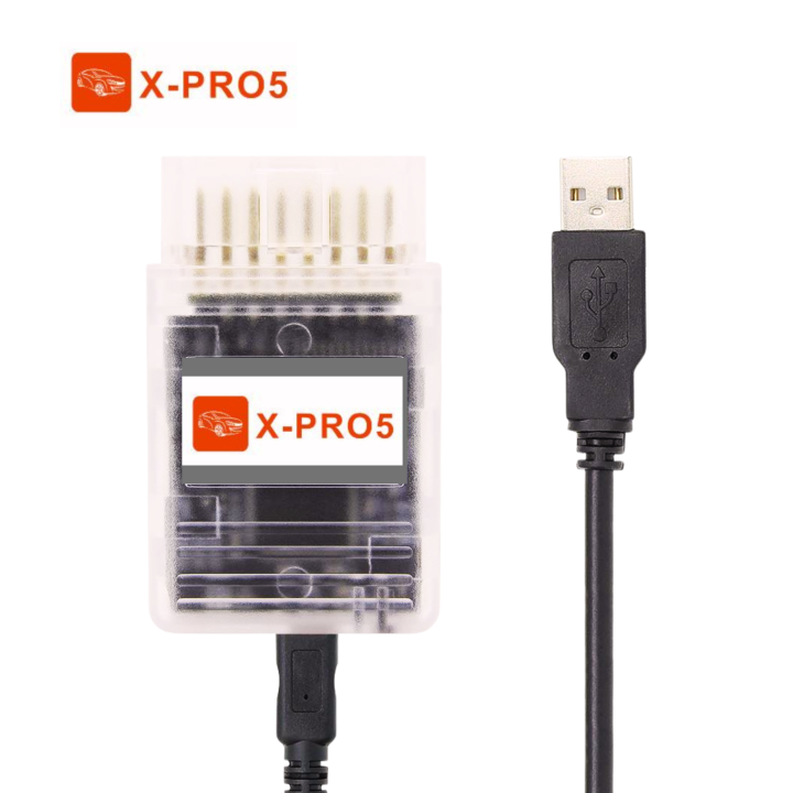 OBD2 Dealer Diagnostic Scanner X-PRO5 For Toyota Lexus Nissan Honda Mitsubishi Free Install Support Windows 10 Pro J2534 Pass Thru