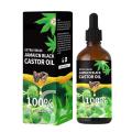 100ml castor oil Black castor oil body massage essential oil Eyelashes Eyebrow Hair Growth Essential Oil Hair Fast Growth Liquid. 