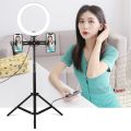 PULUZ 1.65m Height Tripod Mount Holder for Vlogging Video Light Live Broadcast Kits(Black).