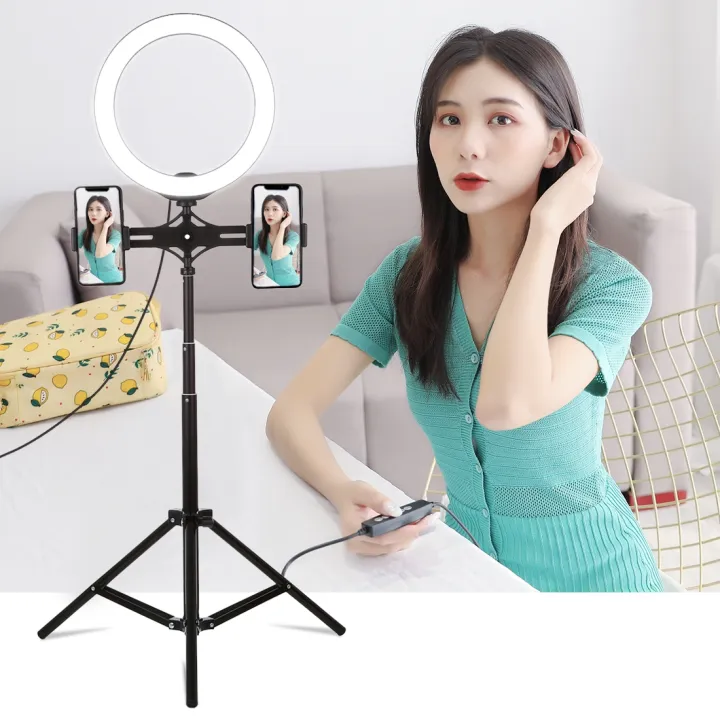 PULUZ%201.65m%20Height%20Tripod%20Mount%20Holder%20for%20Vlogging%20Video%20Light%20Live%20Broadcast%20Kits(Black)%20-%20Image%208