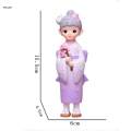 Japanese Kimono Geisha Doll Resin Statue Birthday Desk Asian Kabuki Figurine. 