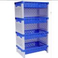 3side cover plastic rack book self 4step - Kitchen Rack. 