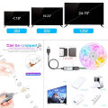 1M-30M 5050 RGB LED Strip Light USB Bluetooth RGB TV Desktop BackLight 5V LED Lights Flexible LED Lamp Tape Ribbon RGB Diode. 