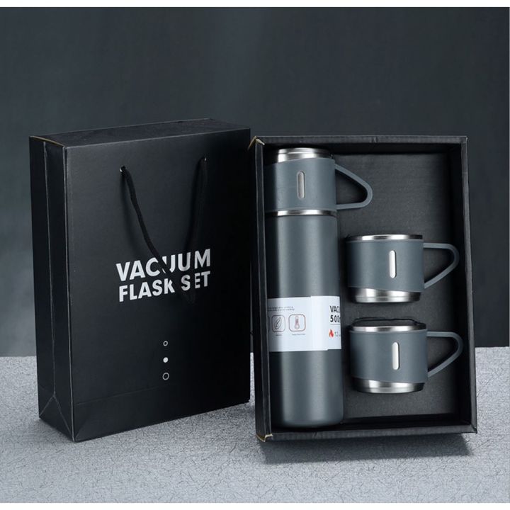 Stainless Steel Thermos bottle 500ml Thermal Vacuum Flasks Thermos Flask Double Wall Insulated Cup