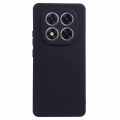 Xiaomi Poco X7 Silicone Matte Flexible Soft Phone Case - Black - Phone Back Cover.