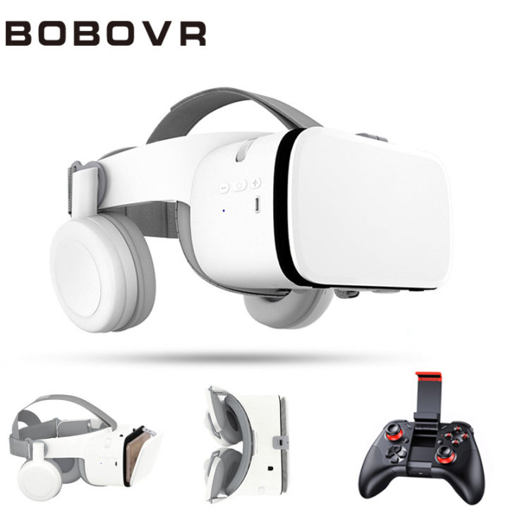 Bobovr Z6 3D Glasses Virtual Reality Immersive VR Headset Wireless Google Cardboard Box with Controller