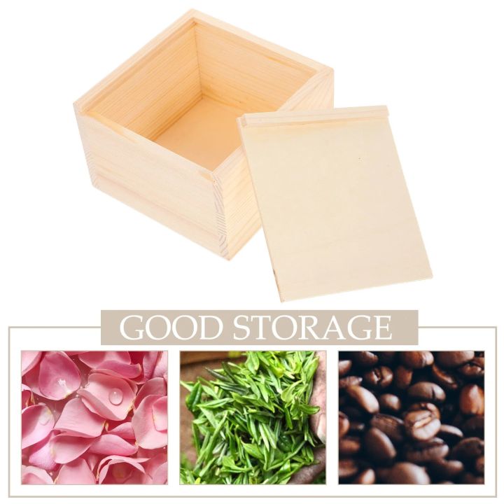 Wood%20Box,%201%20Pc%20Wooden%20Storage%20Box%20Wooden%20Jewelry%20Case%20Square%20Gift%20Box%20for%20Storage%20Boxes%20for%20Birthday%20Parties%20and%20Banquets%20-%20Image%205