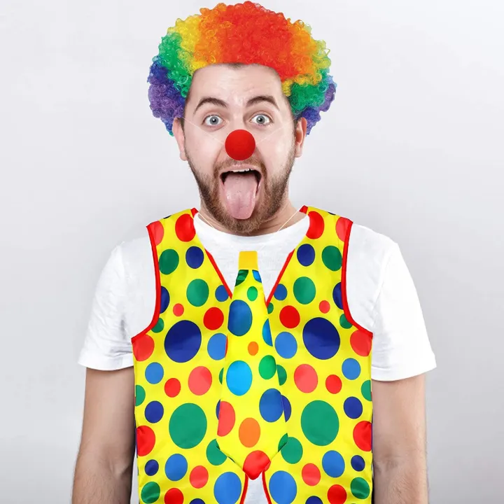 Clown%20Costume%20Clown%20Wig%20Clown%20Nose%20Accessories%20Bow%20Tie%20White%20Gloves%20-%20Image%204