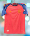Spain 2026 FIFA World Cup Home Jersey – Player Edition Half Sleeve Football Shirt | Premium National Team Fan Kit. 